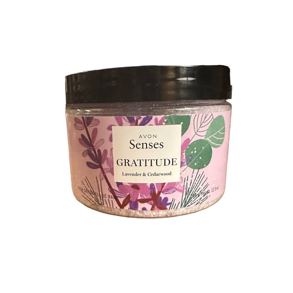 Avon Other - Avon Senses Gratitude Lavender & Cedarwood Luxurious Bath Salts, 12.5 oz